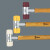 五金维修工具100 Safety锤头安全锤尼龙锤进口安装锤 C款尼龙锤子7号锤面60mm(05000