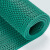 麦锐欧 地垫 疏水垫防滑垫镂空地垫 商场门厅工厂车间隔水垫卷材 0.9m*15m*4.5mm 绿色