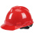 挡箭牌定制logo黑色安全帽工地国标ABS头盔碳纤维花纹帽领导监理 亮红色V型