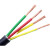电线YJVR3*6+1*4铜芯软电缆6平方3+1四芯国标0.6/1KV动力 10米