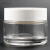 BYA-205 实验室透明玻璃面霜药膏面膜分装瓶 称量膏霜瓶 50g