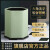 客厅垃圾桶不锈钢大容量厨房大号创意现代简约卫生桶卧室民宿 黄色