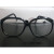 定制男士电焊眼镜焊工墨镜气焊防护镜工业打磨劳保镜护目镜玻璃镜 868平光/透明 2010气焊