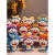 FUNSS十二星座哆啦A梦系列积木微小颗粒拼装男女生礼物玩具 双子座带灯光卡扣玻璃罩