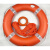 救生圈成人救生圈船用救生游泳圈加厚实心塑料5556防汛2.5KG绳 4.5米不锈钢救生杆