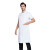 劳博士 LK044 白大褂 工作服学校化学实验室服护士服药店工装白色 短袖 男XL