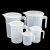 RICH LAB 食品级塑料量杯250 500 1000ml 2L 5L烘焙奶茶加厚家用PP刻度烧杯 5000ml