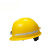 唐丰 ABS防阻燃用安全帽防砸防冲击耐磨反光工矿帽 黄色