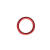 进口硅胶 O型圈红色耐高温 模具防水圈防油圈 红硅密封圈 线径2.5 10*2.5