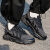 阿迪达斯 （adidas）官方舰店三叶草男鞋 2024新款运动鞋OZWEEGO复古时尚老爹鞋休闲鞋 9825/黑色/灰色 晒图返10 40 /6.5/245