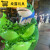 卡佰索网红青蛙人偶装玩偶衣服可穿行走卡通人偶服充气蛙玩偶服毛绒玩偶 绿色防水充气款176-185(身高) 配1个风扇+1个充