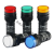 电源指示灯AD16-16DS LED信号开孔16MM 24V 220V 380V红黄绿蓝白 AD16-16DS-AC220V-绿色