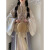 艾诺黛汉服成人女新款中国风中式女装套装古装马面裙红白色冬季 虞美人紫色上衣+外套+裙子 S