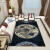 珀恬姿中式地毯客厅搭配红木家具的新古典家用房间进门沙发茶几卧室 旭日东升 160×230CM