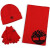 添柏岚（Timberland）双层围巾、袖口帽和魔术手套礼品套装 Barbados Cherry One Size