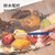 得力学生艺考手绘专业级大师美术用品(水粉丙烯油画水彩颜料) 73921_6支装马毛画笔(蓝色)(袋)