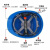 约巢电工国家电网安全帽 电力 施工 工地国家电网 南方电网安全帽 T型透气孔(无标红色)