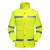 谋福 CNMF 安全反光分体雨衣雨裤套装 配肩灯和指挥手套 荧光黄 M-165 