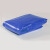 DEDH丨50升环保特加厚分类垃圾袋彩商用平口中号；蓝色70x80厚4丝50只