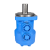 cy液压摆线马达低转速大扭矩BMR-50/80/100/160/200模具油马定制定制 蓝色 BMR-250 两孔25.4轴