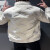 智时代格兰衣府中国服男2023新款加厚衣外套韩版冬季袄夹克 白色 l110斤以内