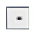 松氏  电子保密柜文件柜档案柜保险柜双保险密码柜单节蓝白色电子锁（带斗）