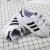阿迪达斯 （adidas）三叶草童鞋 夏季新款宝宝鞋时尚贝壳头魔术贴休闲鞋透气低帮板鞋 EF4842 20/4K