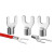 UT冷压叉型接线0.5-16平方U型Y型线鼻压线开口鼻整包 UT1.5-41000只厚度0.5mm