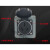 新国标室外铸铝插座10A16A金属盒五孔及三孔工程防水排插 zg-3孔16A黑色面板