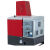 接管胶机热熔喷胶机工业上胶机 铝条熔胶铝 红色 气泵