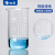 蜀牛 高硼硅耐高温加厚刻度玻璃 高型烧杯 高型玻璃杯 化学实验器材 150ml（4个）