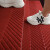 洁力 地垫台阶垫防滑垫 吸水刮泥 可定制尺寸 轮胎纹红色（无需拼接） 35*300cm