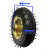 定制适用厚充气轮胎250-4橡胶充气轮单轮 手推车轮平板车脚轮