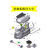 定制德国卡赫凯驰洗地机配件BD50/50C刷盘胶刮条吸排污水管针盘轮裙边 电池一组