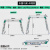 铝合金折叠马凳加厚工程专用升降伸缩平台梯工地工作台装修功夫凳 伸缩高95-120cm/平台120x40cm【伸缩