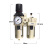 AC4010-04气源二联件空气调压阀自动排水油水分离器过滤器减压阀定制 AC4010-04(配2个PC8-04)