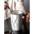 布丁瓷艺创意陶瓷杯子简约水杯家用大容量马克杯带盖勺个性潮流咖啡杯茶杯 情暖(黑瓷盖+勺)