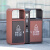 户外三四分类垃圾桶室外不锈钢果皮箱风景区公园物业环 新款升级版钛合金桶