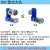 腾锟  3号BT30型防水结构型钻磨镗铣电机组合高精度动力头主轴头 蓝色普通BT30+2200W电机 