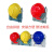 卡莱文蓝色红色灰色安全帽架车间壁挂式帽架放置支架挂架ABS材质工业品 zx黄色安全帽架 可拼装姓名贴+螺丝