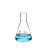 三角玻璃烧瓶实验室高硼硅锥形瓶加热耐高温带刻度50-10000ML规格齐全 500ML