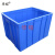华程 塑料箱 物流周转箱 分类收纳整理配件箱仓库工业塑料筐 X103A级71.7L*550x425x374mm