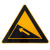 丰稚 指示牌 铝制交通标志牌 交通设施路牌 三角形 边长60cm 内容可定制 单位：个