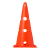 京速 (2个)PE环保耐磨标志桶 路障 路锥 障碍物路桩 38公分橙色 单位:个