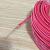 龙联牌聚氯乙烯绝缘电缆单芯硬导体无护套电线电缆BV4平方100米红色