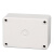 BOWERY户外防水接线盒ABS塑料安防监控电源插座箱IP68配电箱分线盒125×125×75 1个