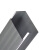 鑫磐基 铝合金方形线槽60*40(1米价)加厚地面压线槽