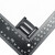 UTX 双向日子扣 日字扣 交叉调整 防滑 DIY配件扣具 泥色两边内宽20中间25mm
