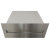 木洁镜柜304 不锈钢隐藏纸巾盒抽屉式暗装嵌入式滑轨抽纸擦手纸盒 斜口L-455(455*290*110)
