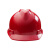 朵能安全帽 新国标ABS高档V型加厚 红色抗冲击防砸 电力建筑工地施工领导用头盔